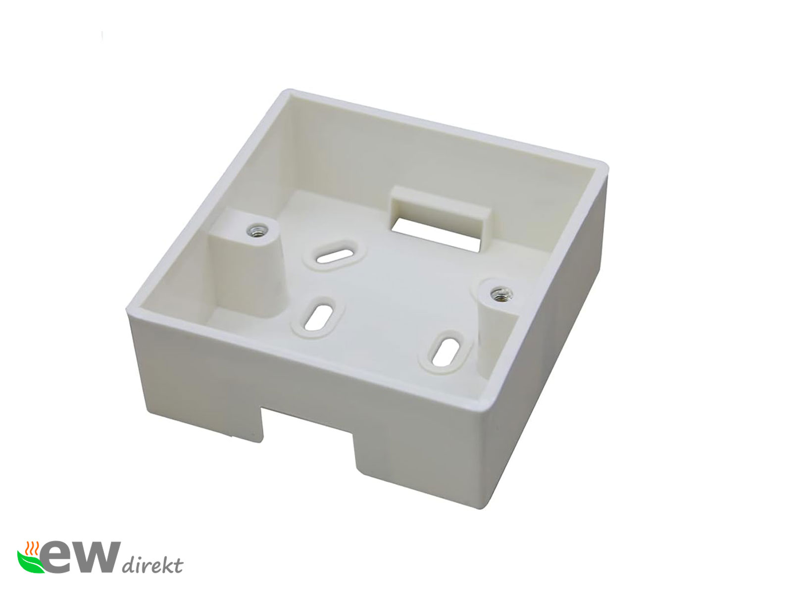 Aufputzdose / Gehäuse für Thermostat | weiß