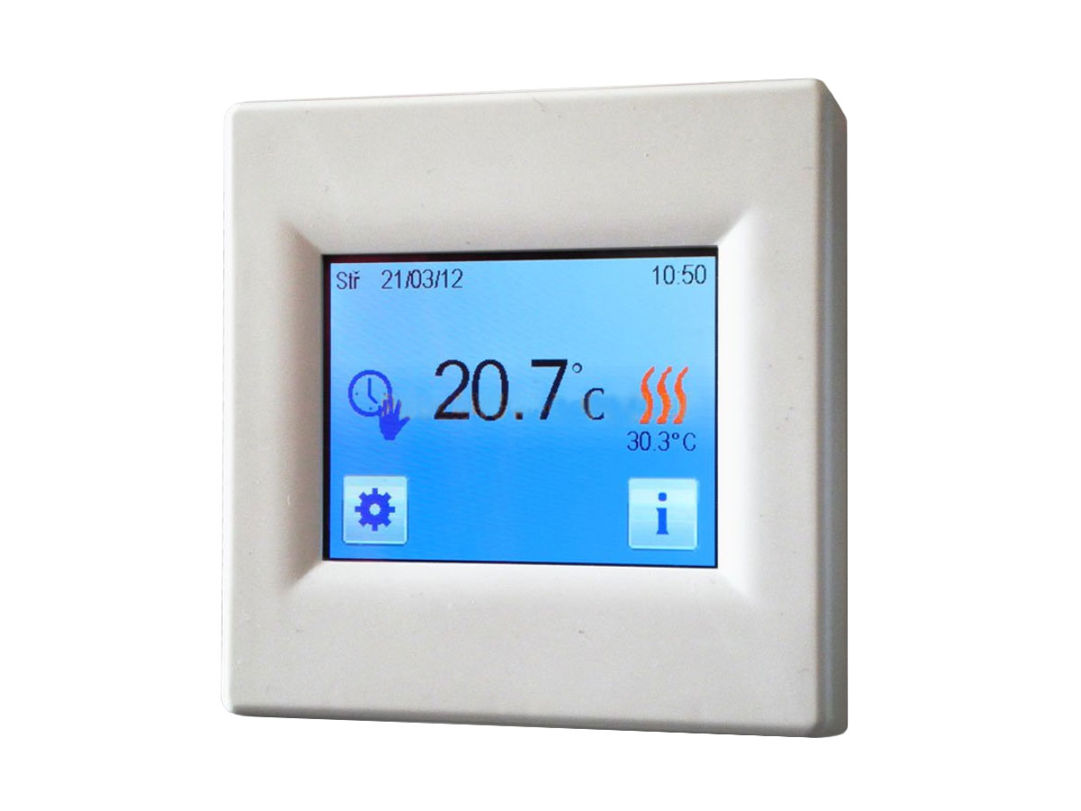 thermostat-tft Digitales Thermostat Fenix TFT Touchscreen