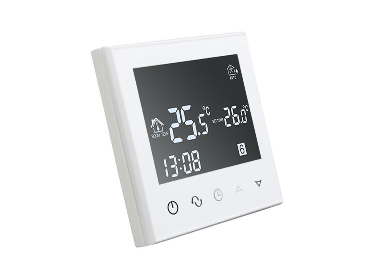 Thermostat RT-50 weiß mit elektrische Fußbodenheizung UltraPro 100 für Fliesen