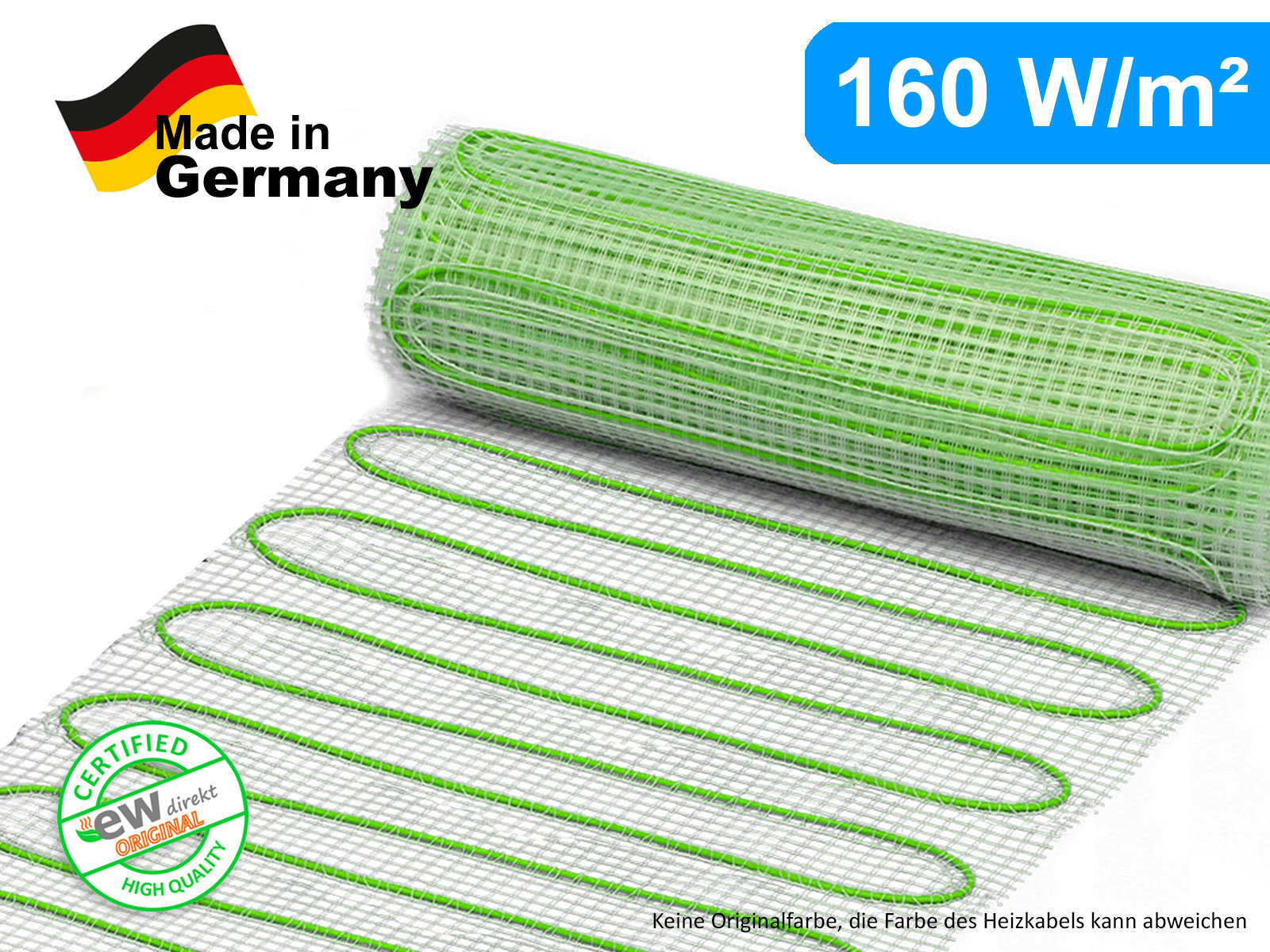 profi-heizmatte-160-7 Elektrische Heizmatte UltraPro 160 für Fliesen